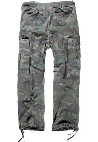Brandit VINTAGE - Pantalon cargo - olive camo