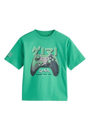 Next, SHORT SLEEVE GRAPHIC - T-Shirt print - new green