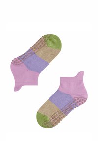 FALKE COLOUR BLOCK - Chaussettes - candy pink