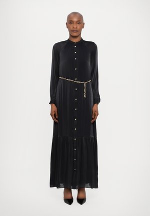 IRIDESCENT KAFTAN - Blousejurk - black