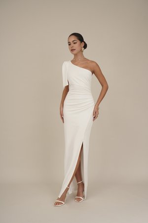 TALIA BOW MAXI - Ballkjole - white