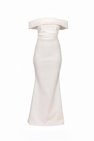 WAL G., ALEX OFF SHOULDER  - Robe de cocktail - white
