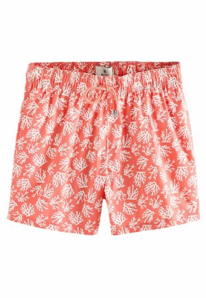 PRINTED - REGULAR FIT - Plaukimo šortai - white