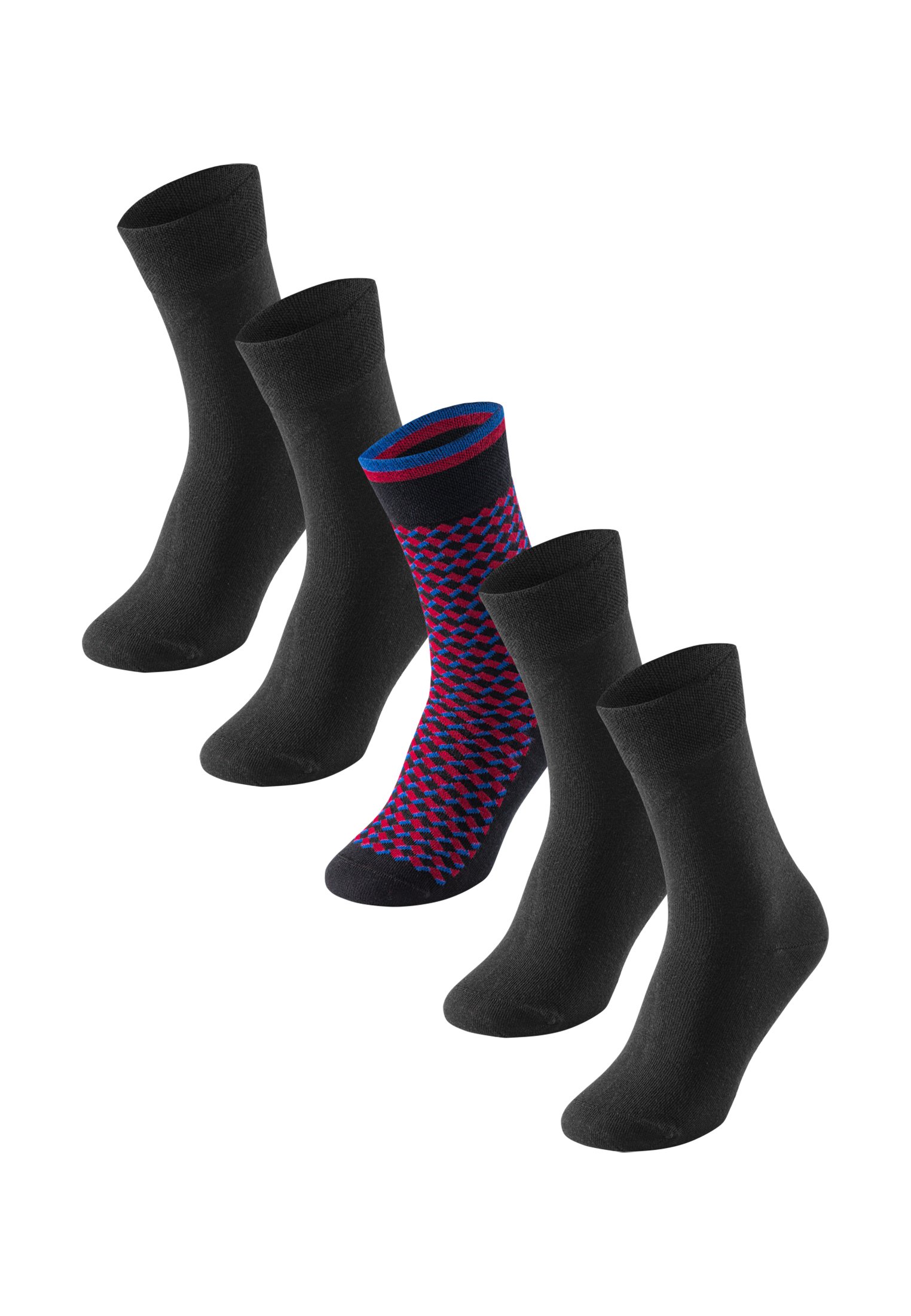 Schiesser - Lot De 5 Chaussettes Femmes - Couleur Foncée, Confort Quotidien Avec Technologie Stay Fresh - 3