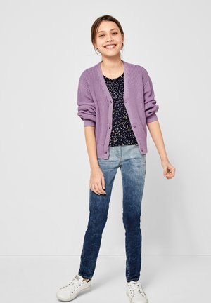 MIT RIPPSTRUKTUR - Vest - light purple