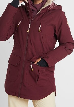 Veste de snowboard - dark red