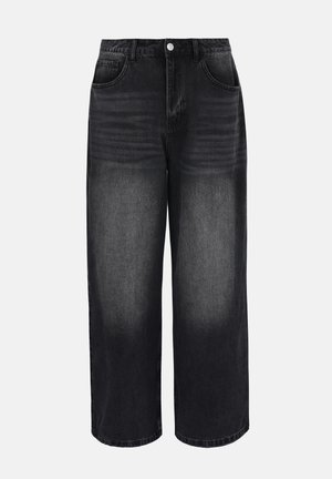 YOURTURN, UNISEX - Baggy Jeans - black denim