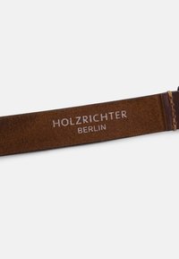 HOLZRICHTER Berlin NO. 1-3 BUFF FULL GRAIN TARIC - Gürtel - cognac