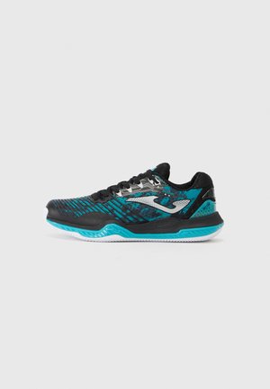 POINT - Chaussures de tennis pour terre-battueerre battue - black/mint