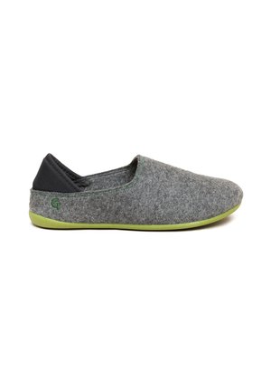 Slippers - grey green