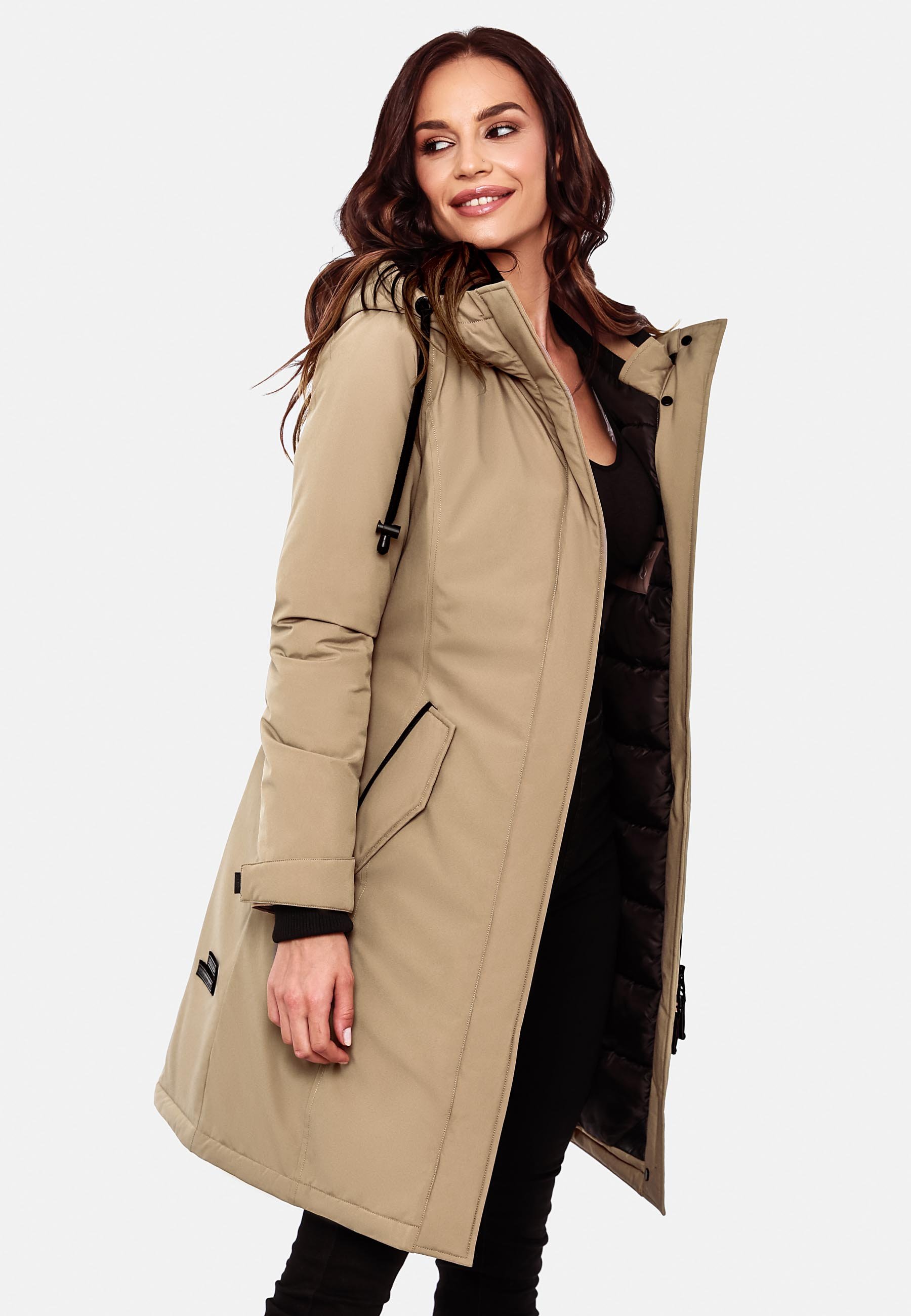 Navahoo LETIZIAA - Winterjas - taupe - Zalando.nl