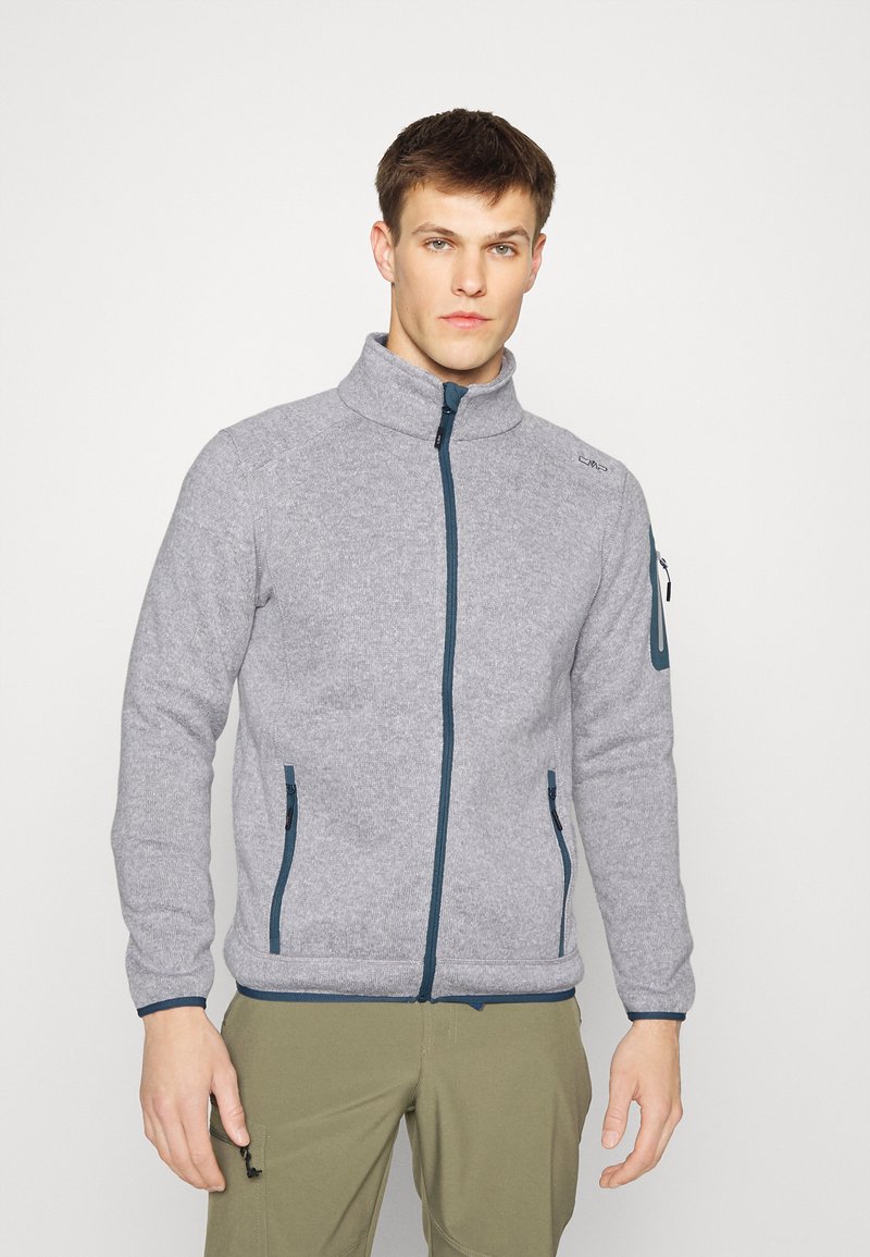 Herren Leichte Jacken | CMP MAN JACKET Fleecejacke grey/grau - BG59192 Herren Leichte Jacken | CMP MAN JACKET Fleecejacke grey/grau - BG59192