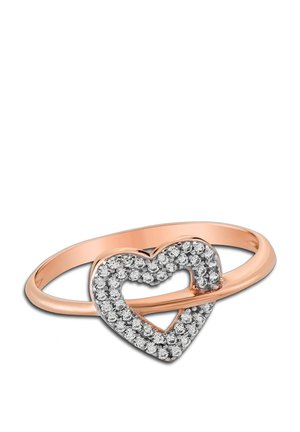 Bague - weiß/rose gold-coloured