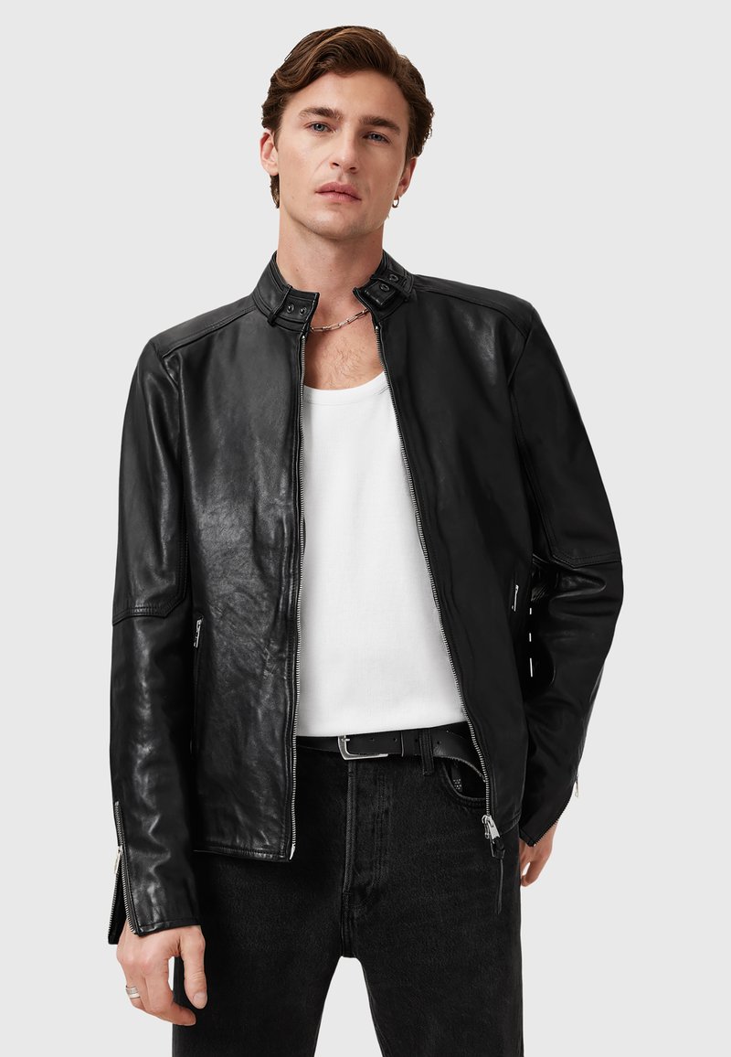 AllSaints - CORA JACKET - Kožnata jakna - jet black, Povećaj