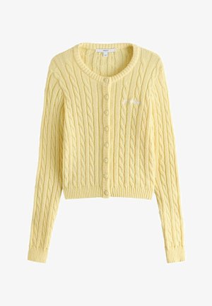 Next, Cardigan - butter yellow