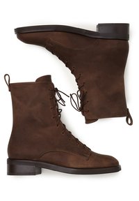 BALAGAN TZAVA BOOTS - Stivaletti stringati - waxed bronze