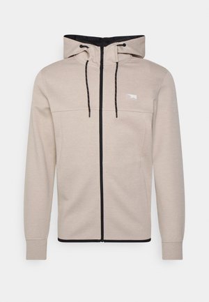 JCOAIR ZIP HOOD - Mikina na zip - oxford tan melange