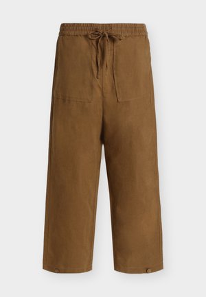 Marc O'Polo DENIM, PANTS - Wide Leg - umbra brown