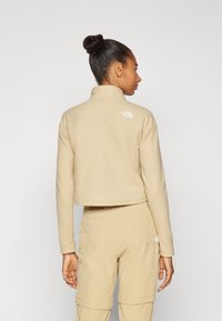 The North Face GLACIER CROPPED ¼ ZIP - Fliisdžemper - khaki stone