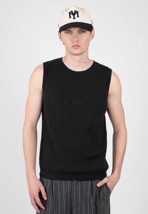 PROHIBITED, WEEKEND TANK TOP UNISEX - Débardeur - black