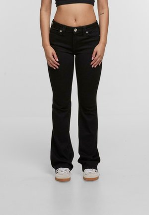 MR BOOT - Bootcut jeans - black