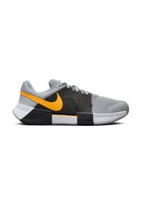 Nike Performance Tenisice za zemljane terene - wolf grey laser orange black white