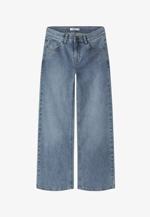 Name it, JEANS WIDE FIT - Pernera ancha - medium blue denim