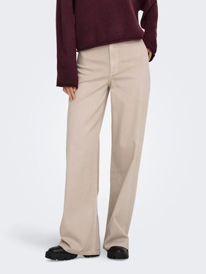 JDY, HOSE MIT WEITEM BEINSCHNITT JDYIRIS NORMAL GESCHNITTEN HOSE MIT WEITEM BEINSCHNITT - Flared Jeans - chateau gray
