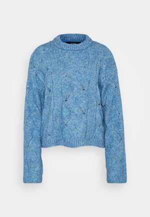 Vero Moda Tall VMLINA O NECK - Strickpullover - allure melange