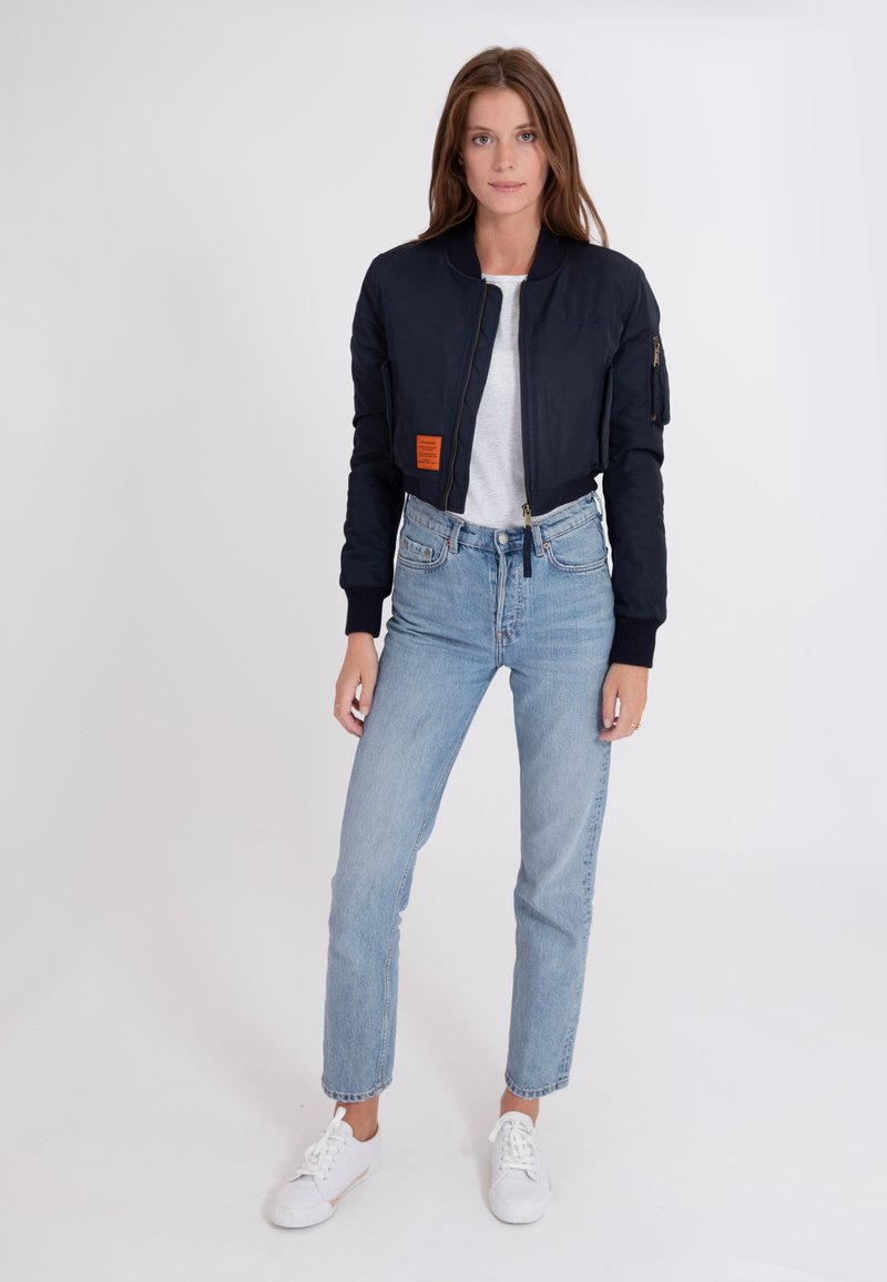 Damen Leichte Jacken | Bombers SLASH Bomberjacke navy/dunkelblau - KH21982 Damen Leichte Jacken | Bombers SLASH Bomberjacke navy/dunkelblau - KH21982