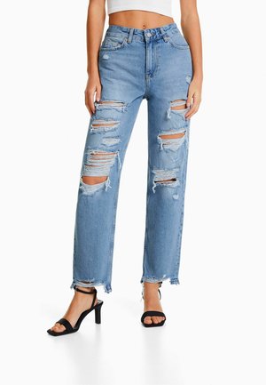 Relaxed fit jeans - light-blue denim