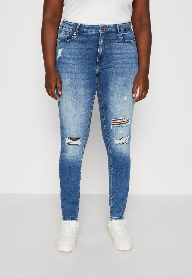 Jeans Skinny Fit Only Donna - Vita Alta, 98% Cotone 2% Elastan, Made In Pakistan - Foto 13