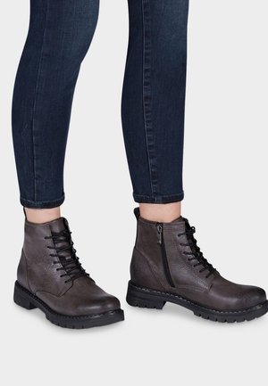 Marco Tozzi, Bottines à lacets - grey
