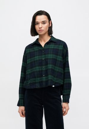 CROPPED SHIRT - Pogājama blūze - green