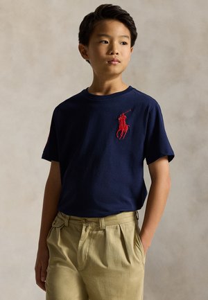Polo Ralph Lauren BIG PONY COTTON JERSEY TEE 7-14Y - T-shirt imprimé - refined navy