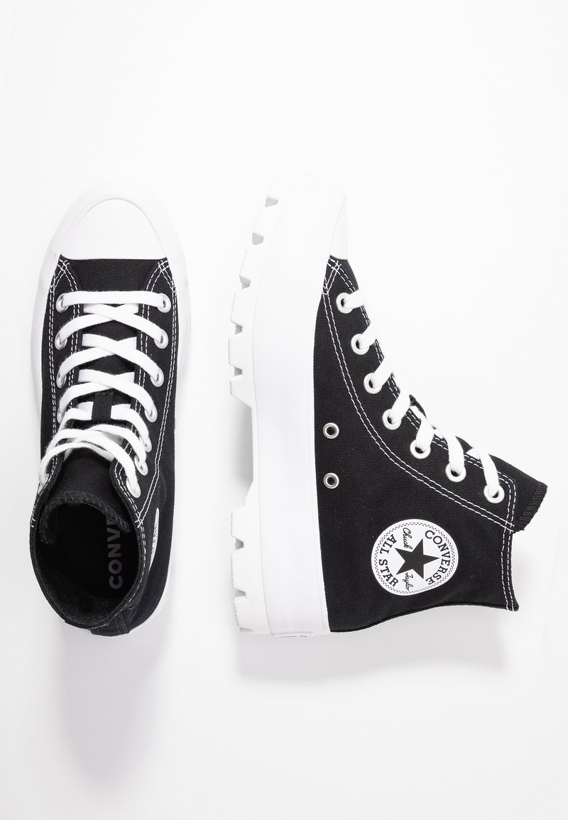 Baskets CONVERSE Chuck Taylor All Star Lugged Hi Femme - Noir