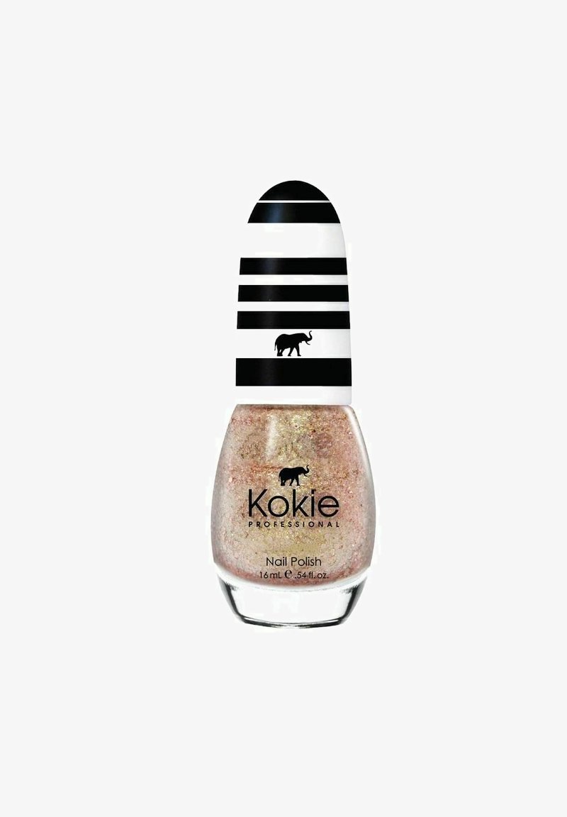 Kokie Cosmetics - KOKIE NAIL POLISH - SPARKLER SEND OFF - Kynsilakka - transparent, Suurenna