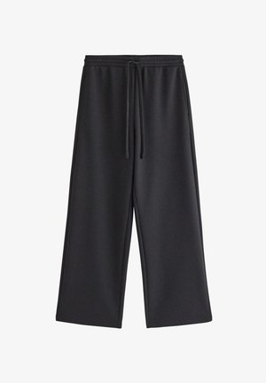 Lindex, LINDEX SUPER SOFT JERSEY TROUSERS LINDEX - Pantalon de survêtement - black
