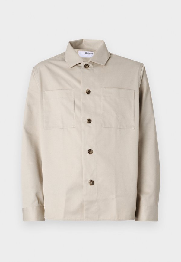 SLHSCOTT - Shirt - oatmeal4