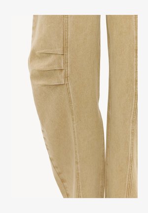 LOAVIES, PURE DEVOTION - Avar lõikega teksad - denim beige