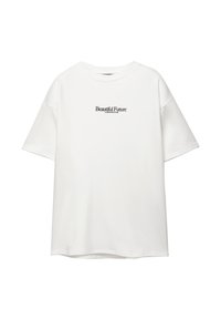 SHORT SLEEVE BEAUTIFUL FUTURE - T-shirt print - white