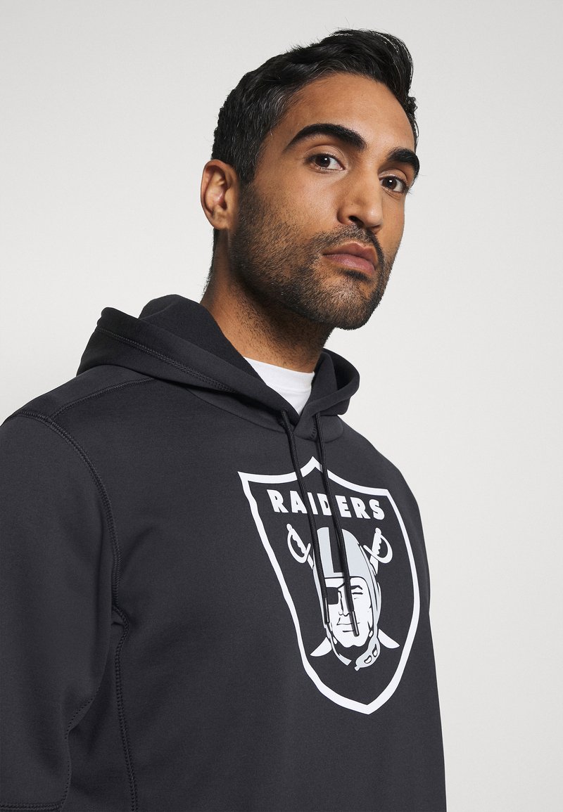 Nike Prime Logo Las Vegas Raiders Therma Hoodie Black - Black