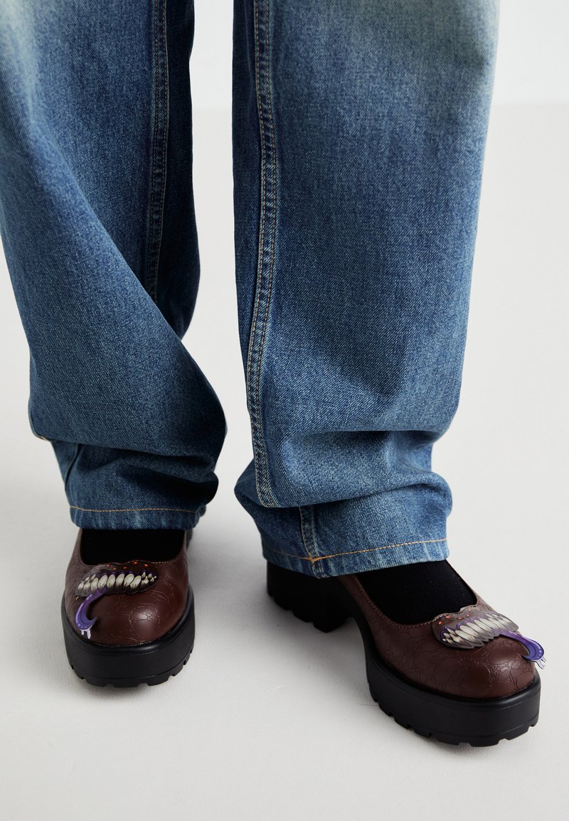 Chaussures Madison Style Mary Jane - Cuir Marron, Taille 7M, Talon Bas - Occasion