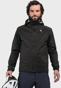 Schöffel REGEN TARVIS - Regenjacke / wasserabweisende Jacke - schwarz