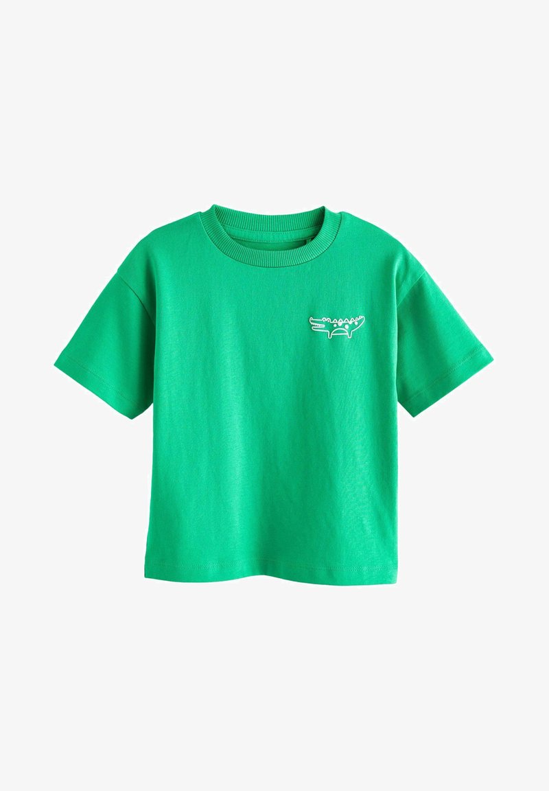 Next SIMPLE SHORT SLEEVE - T-shirts print - jade green