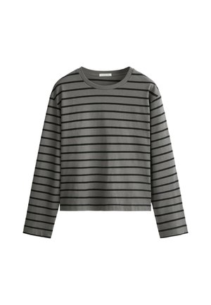 OYSHO, T-shirt à manches longues - charcoal grey