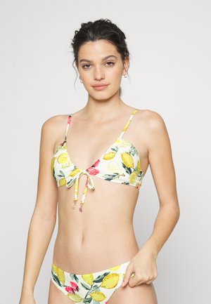 Seafolly DRAWSTRING BRALETTE - Parte de cima de biquíni - lemoncello