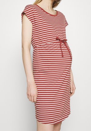 Jerseykleid - light red