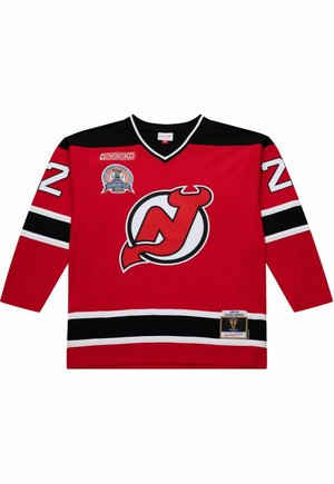 Mitchell & Ness Maglietta a manica lunga - red