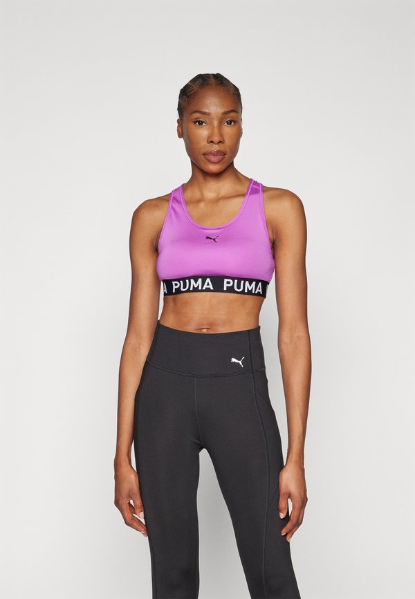 KEEPS ELASTIC - Medium support sports bra - wild berry